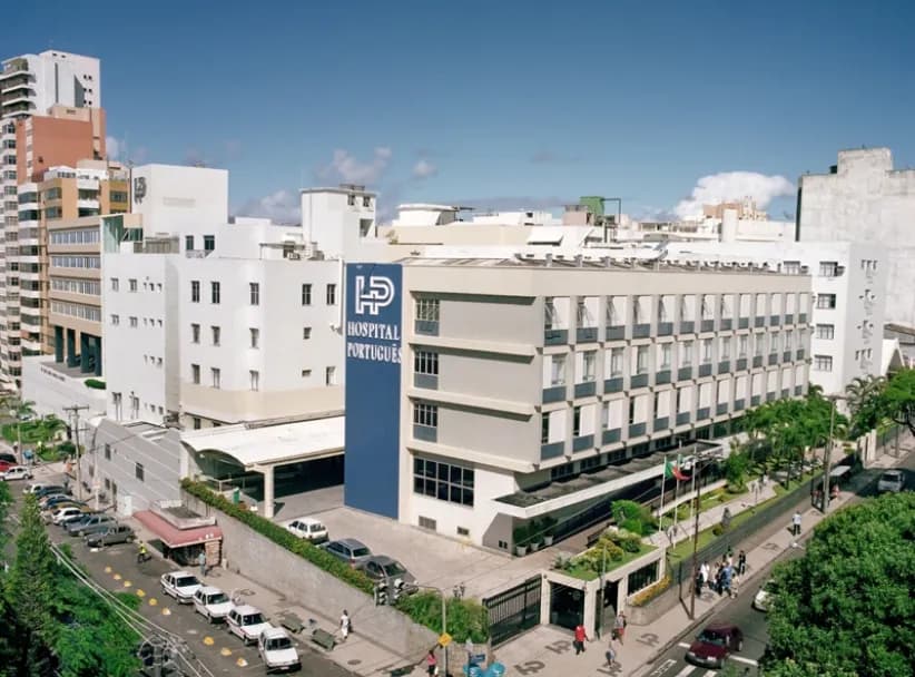 Hospital Português, vista externa